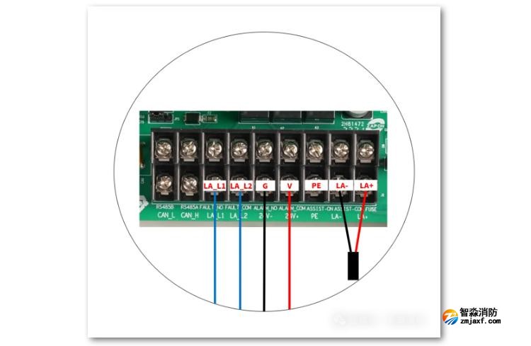 JTW-LCD-JBF4310-1纜式線型感溫火災探測器接線圖