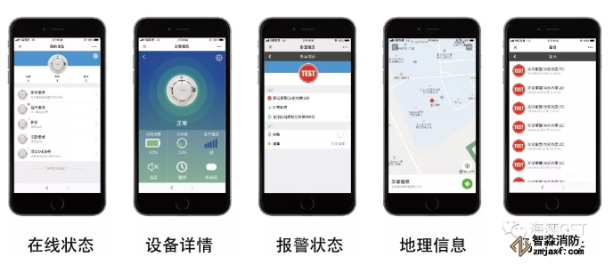 海灣NB-loT感煙探測器設(shè)備狀態(tài)實時在線掌握